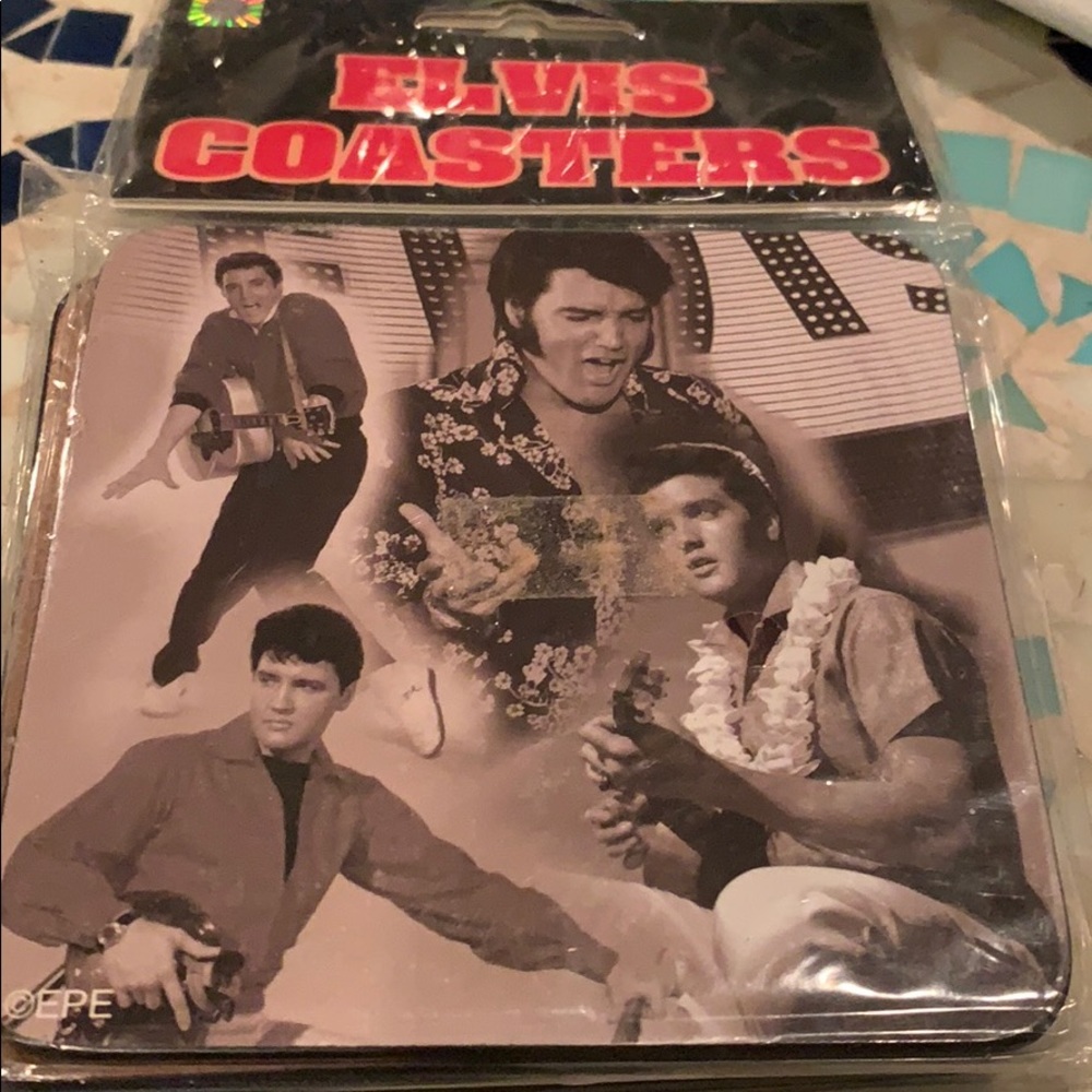 Elvis coasters